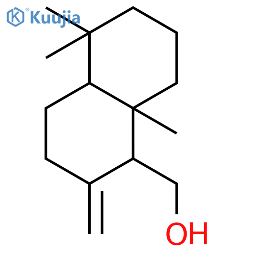 [(1S,4aS,8aS)-5,5,8a-trimethyl-2-methylidenedecahydronaphthalen-1-yl]methanol structure