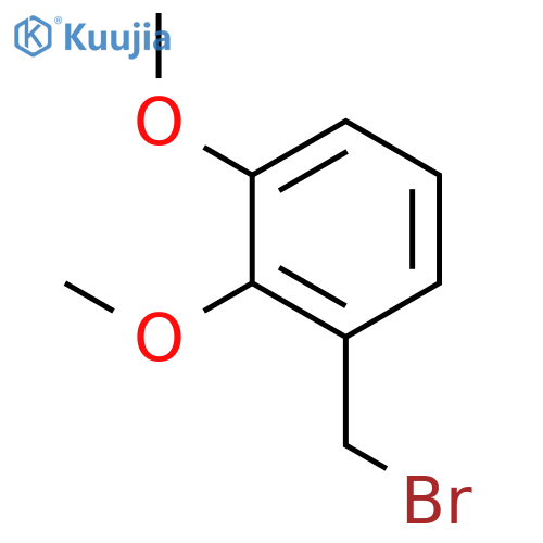 1-(Bromomethyl)-2,3-dimethoxybenzene structure