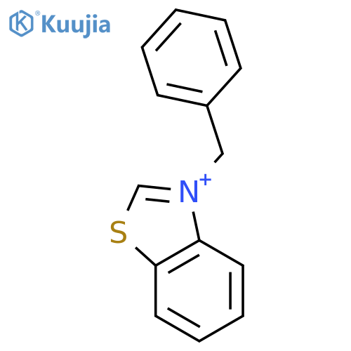 Benzothiazolium, 3-(phenylmethyl)- structure