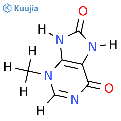 3-Me-6,8-Purinediol structure