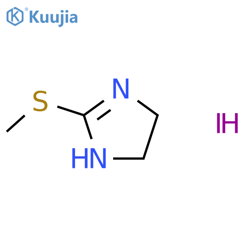 2-(methylsulfanyl)-4,5-dihydro-1H-imidazole hydroiodide structure