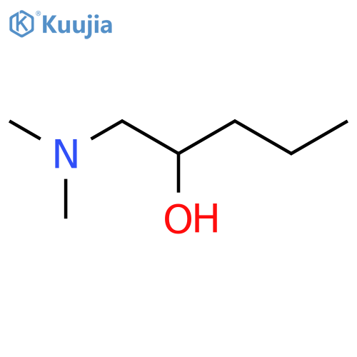 1-(dimethylamino)pentan-2-ol structure