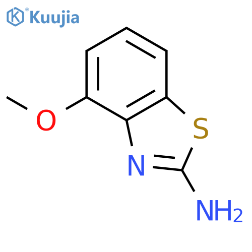 2-Amino-4-methoxybenzothiazole structure