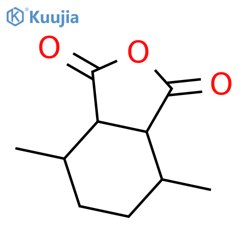 3,6-Dimethylcyclohexane-1,2-dicarboxylic anhydride structure