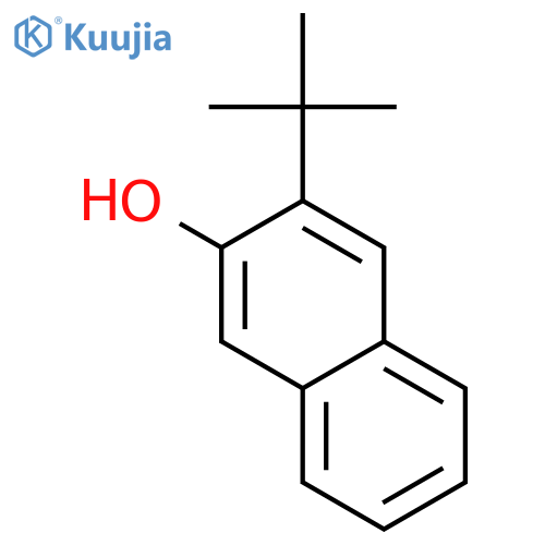 3-tert-butylnaphthalen-2-ol structure