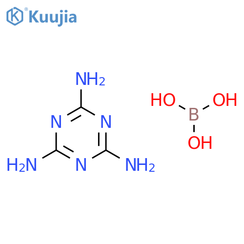 Boric acid, compd. with 1,3,5-triazine-2,4,6-triamine structure