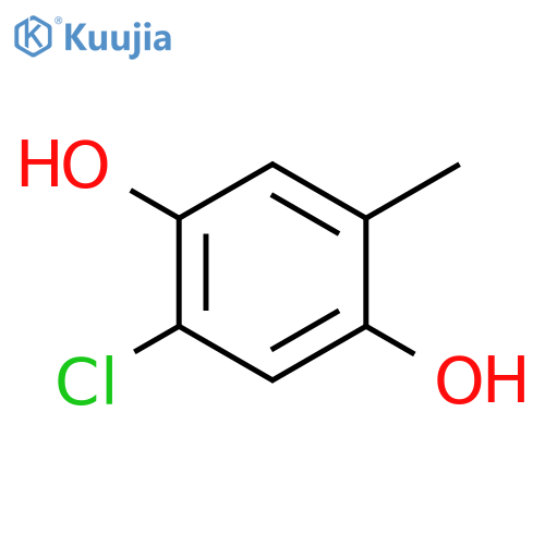 2-Chloro-5-methylbenzene-1,4-diol structure
