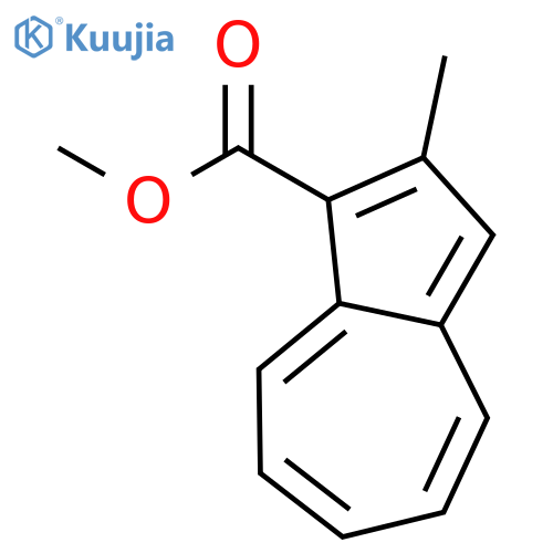 Methyl 2-methylazulene-1-carboxylate structure