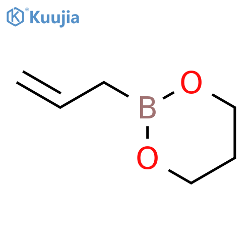 1,3,2-Dioxaborinane, 2-(2-propen-1-yl)- structure