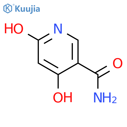 4,6-Dihydroxynicotinamide structure
