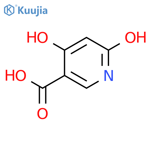4,6-Dihydroxynicotinic acid structure