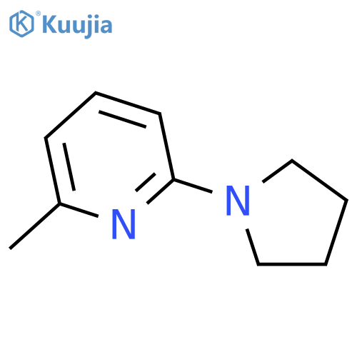 2-Methyl-6-(pyrrolidin-1-yl)pyridine structure