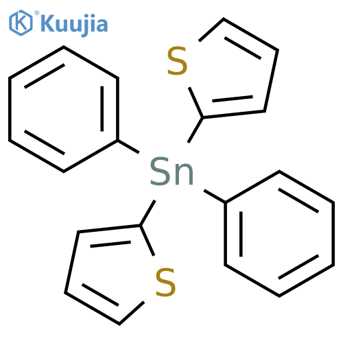 STANNANE, DIPHENYLDI-2-THIENYL- structure