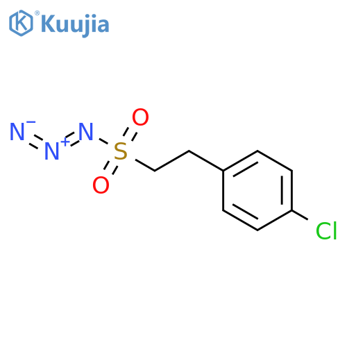 Benzeneethanesulfonylazide, 4-chloro- structure