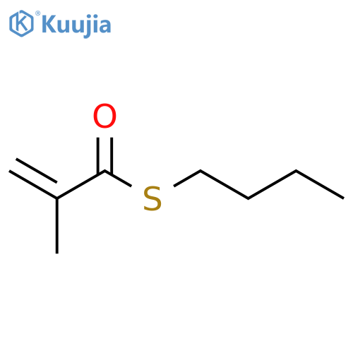 2-PROPENETHIOIC ACID, 2-METHYL-, S-BUTYL ESTER structure