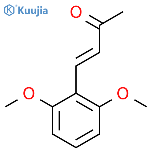 4-(2,6-Dimethoxyphenyl)but-3-en-2-one structure