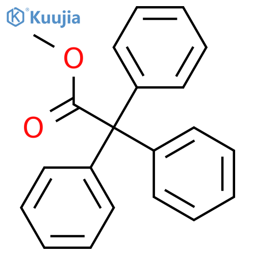 Benzeneacetic acid, a,a-diphenyl-, methyl ester structure