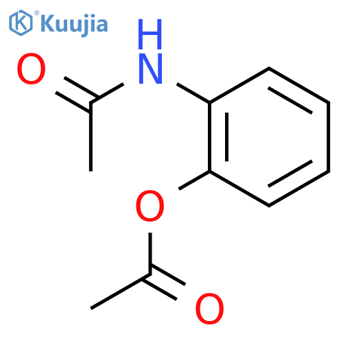 Acetamide,N-[2-(acetyloxy)phenyl]- structure