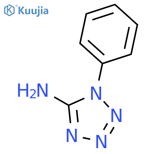 1-phenyl-1H-1,2,3,4-tetrazol-5-amine structure