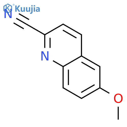 6-Methoxyquinoline-2-carbonitrile structure