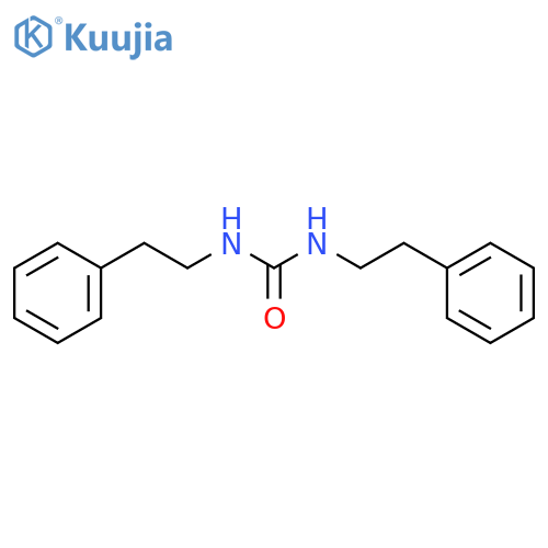 1,3-bis(2-phenylethyl)urea structure
