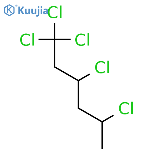 HEXANE, 1,1,1,3,5-PENTACHLORO- structure