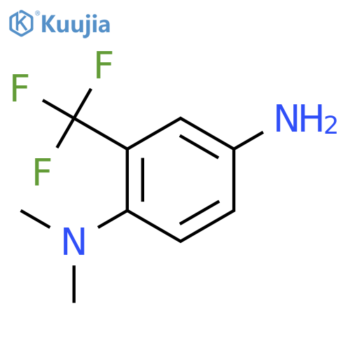N~1~,N~1~-Dimethyl-2-(trifluoromethyl)-1,4-benzenediamine dihydrochloride structure