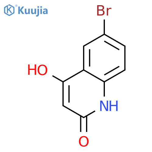 6-Bromo-4-hydroxy-2(1h)-quinolinone structure