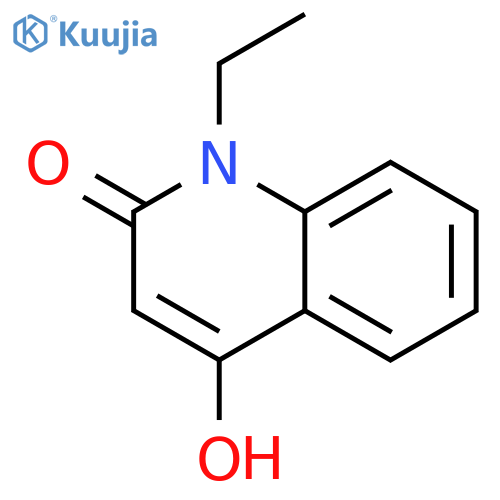 2(1H)-Quinolinone,1-ethyl-4-hydroxy- structure
