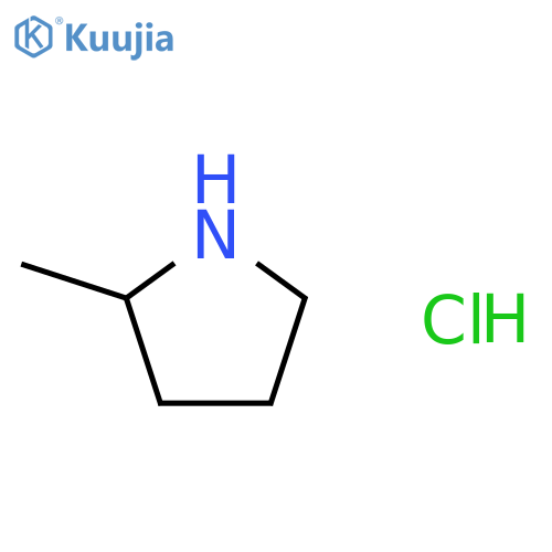 2-Methylpyrrolidine hydrochloride structure