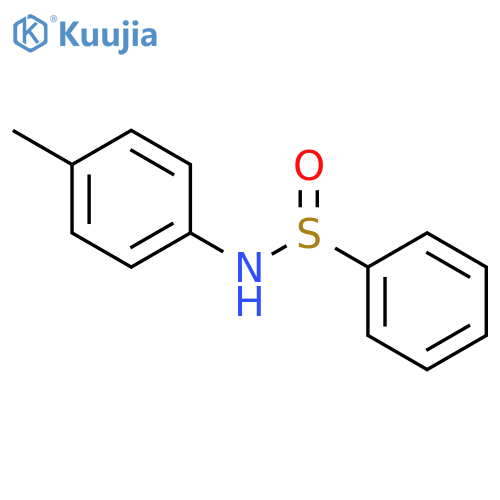 Benzenesulfinamide,N-(4-methylphenyl)- structure