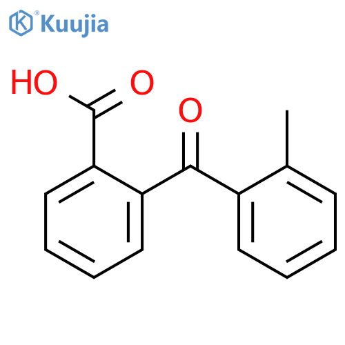 2-(2-methylbenzoyl)benzoic acid structure