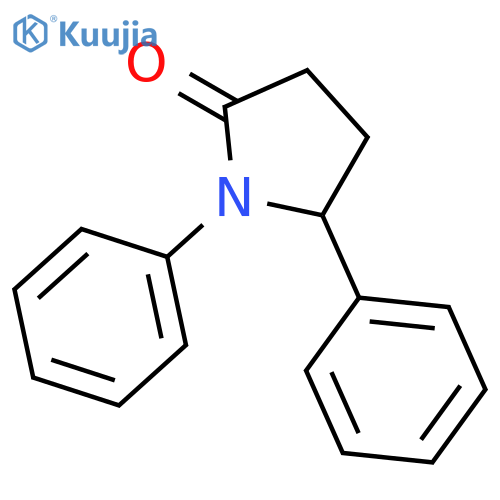 2-Pyrrolidinone,1,5-diphenyl- structure