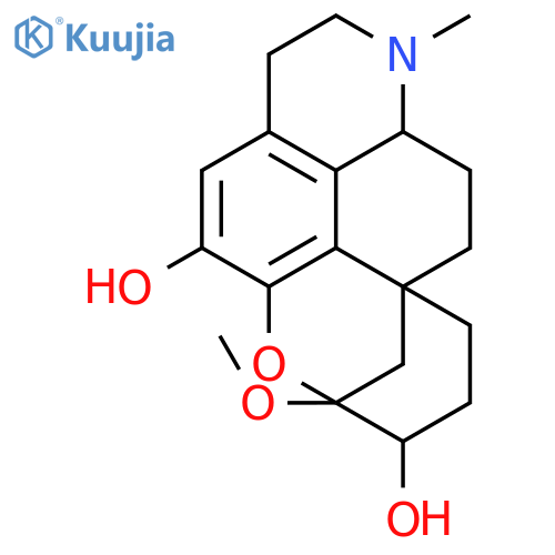2,5a-Methano-5aH-1-benzoxocino[8,7,6-def]quinoline-3,12-diol,2,3,4,5,6,7,7a,8,9,10-decahydro-2-methoxy-8-methyl-, (2S,3R,5aS,7aR)- structure