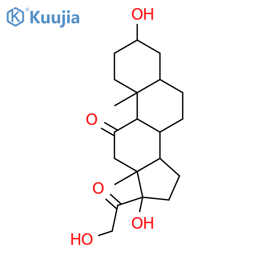 Allotetrahydrocortisone structure