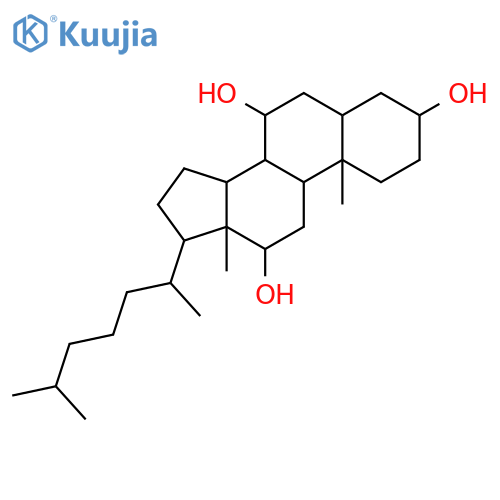 Trihydroxycoprostane structure