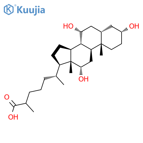 3alpha,7alpha,12alpha-Trihydroxycoprostanic Acid structure
