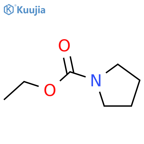 1-Pyrrolidinecarboxylicacid, ethyl ester structure