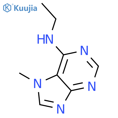 7H-Purin-6-amine,N-ethyl-7-methyl- structure