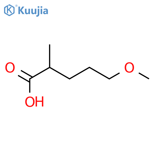 5-methoxy-2-methylpentanoic acid structure