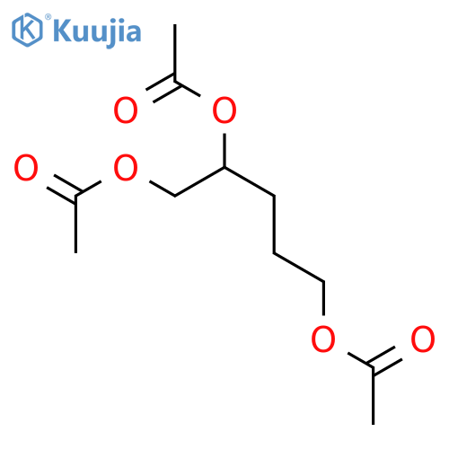 1,5-Diacetyloxypentan-2-Yl Acetate structure