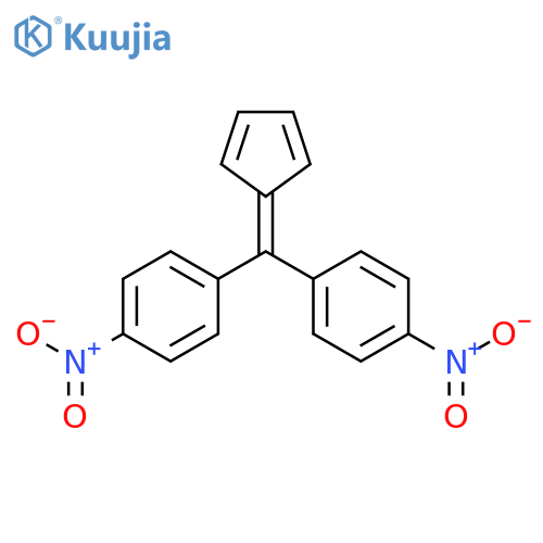 BENZENE, 1-[2,4-CYCLOPENTADIEN-1-YLIDENE(4-NITROPHENYL)METHYL]-4-NITRO- structure