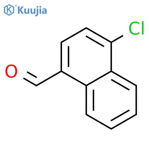 4-chloronaphthalene-1-carbaldehyde structure