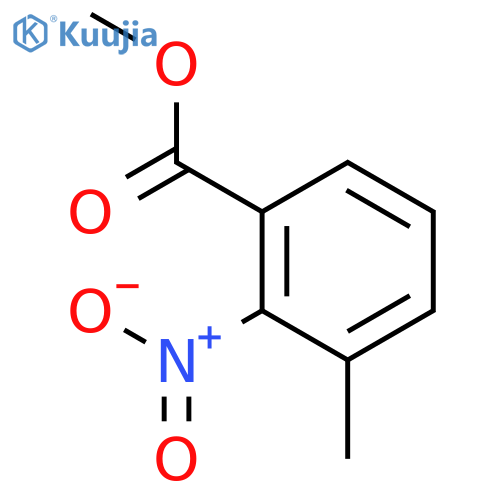 Methyl 3-methyl-2-nitrobenzoate structure