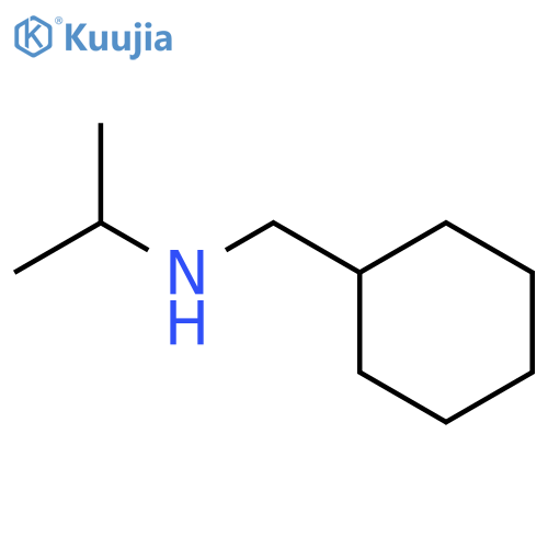 (cyclohexylmethyl)(propan-2-yl)amine structure