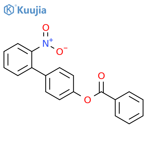 [1,1'-Biphenyl]-4-ol,2'-nitro-, 4-benzoate structure