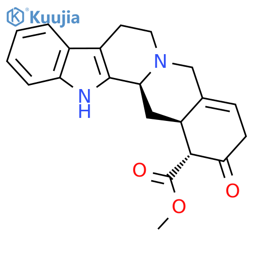 Methyl (1S,19R,20R)-18-oxo-3,11,12,14,17,19,20,21-octahydro-1H-yohimban-19-carboxylate structure
