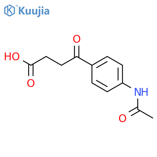 4-(4-Acetamidophenyl)-4-oxobutanoic Acid structure