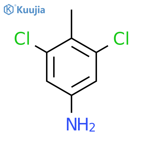 3,5-Dichloro-4-methylaniline structure
