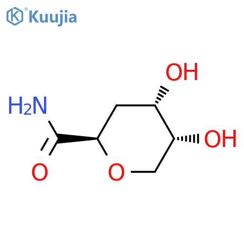 ribo-hexonamide, 2,6-anhydro-3-deoxy- (9ci) structure